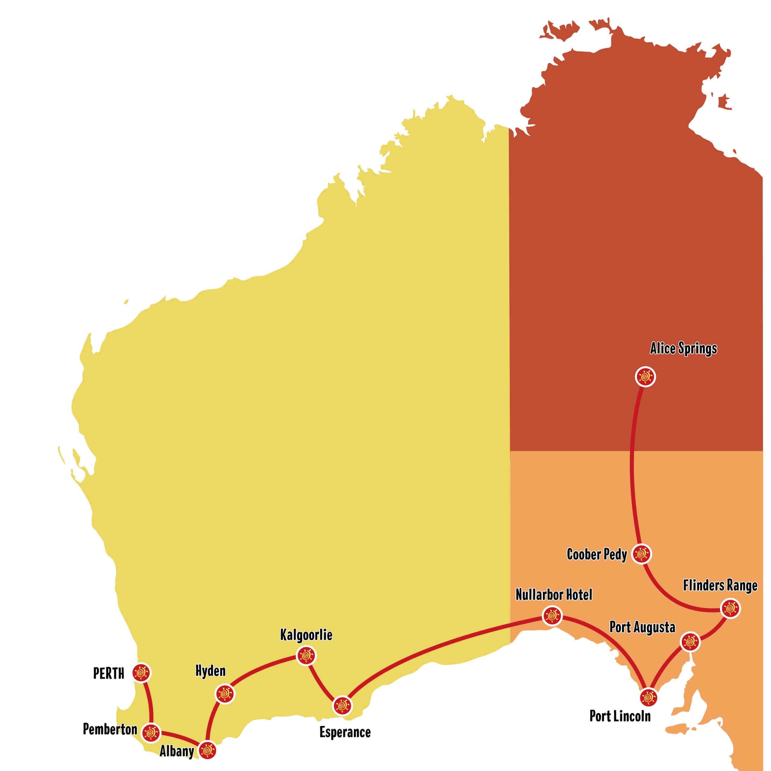 15 DAYS PERTH NULLARBOR PLAIN FLINDERS RANGE ALICE SPRINGS TOUR scaled