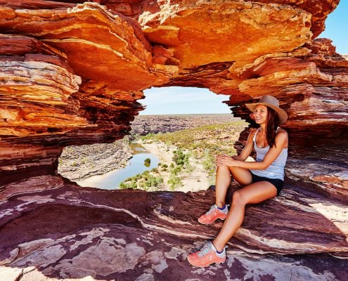 WAVE ROCK DURING THE WESTERN AUSTRALIA 10-DAY TOUR